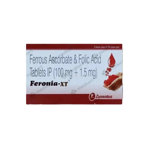 feronia xt tablet 10's